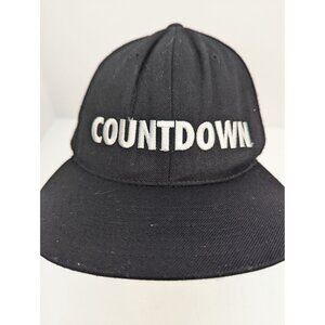 SSUR*PLUS Countdown Logo Men Black Wide Brim Adjustable Strap Back Cap Hat